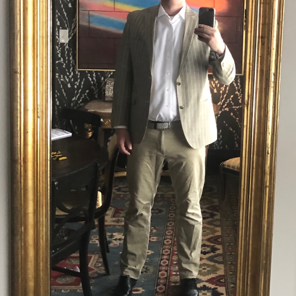 Jacket and tie